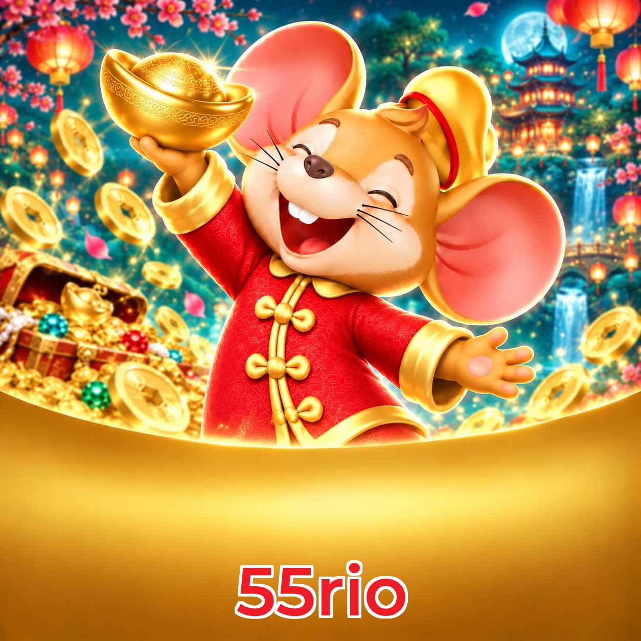 Pacote de boas-vindas ao criar conta na 55rio